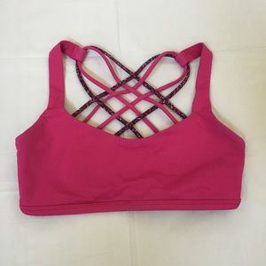 Lululemon Free to be Wild Bra Pink 4